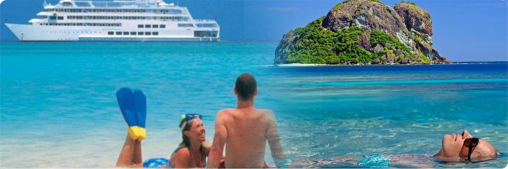 Fiji islands cruise
